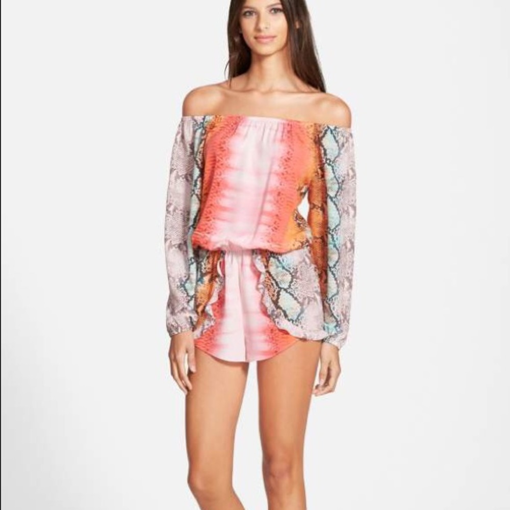 Lovers + Friends bright romper - Picture 3 of 4